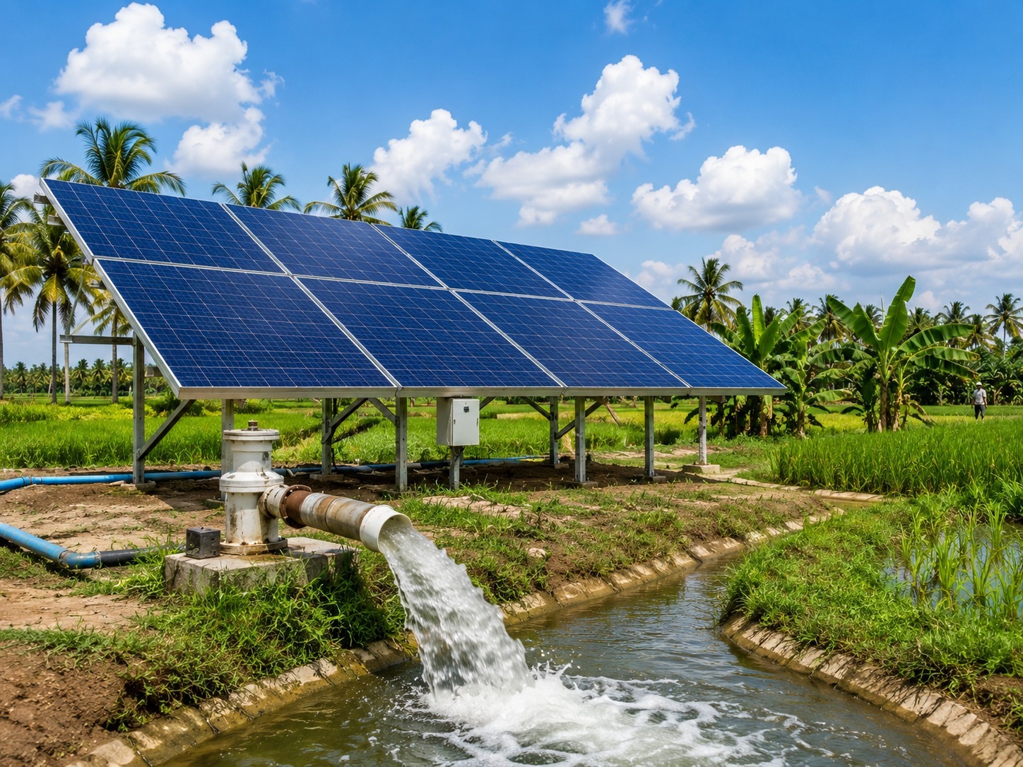 Agricultural Solar & Pumps by Gensolar Energy in Tamil Nadu